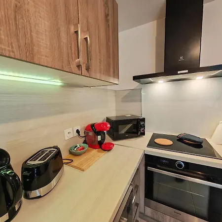 L'emeraude Avec Garage 10min Du Centre Et 2min Du Leman Apartman *